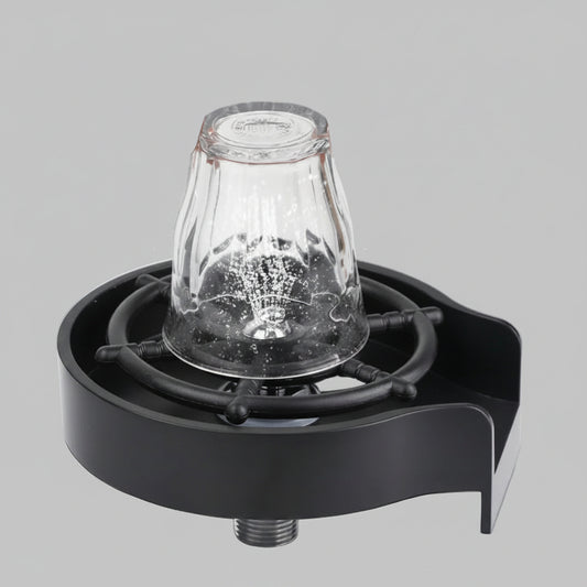 Bar Counter Cup Washer Sink High-pressure Spray Automatic Faucet Coffee Pitcher Wash Cup Tool Kitchen
