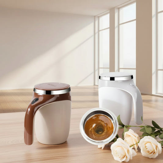 Rechargeable Model Automatic Stirring Cup Coffee Cup High Value Electric Stirring Cup Lazy Milkshake Rotating Magnetic Water Cup